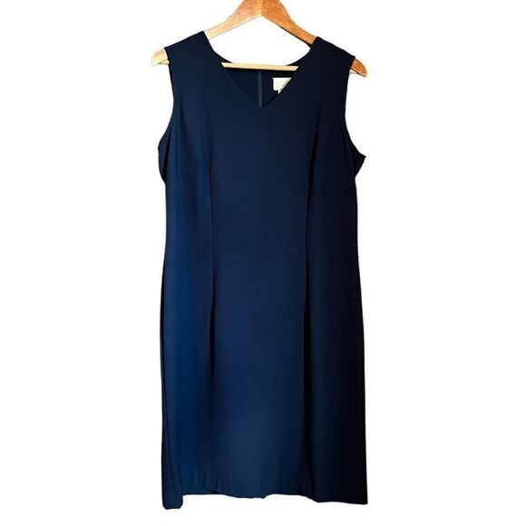 NWT! Nancy G vintage navy 2 piece dress and coat set - Picture 3 of 16